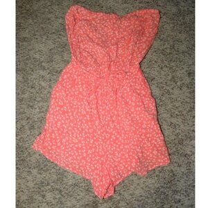Women Size Small - Orange Romper by Hollister